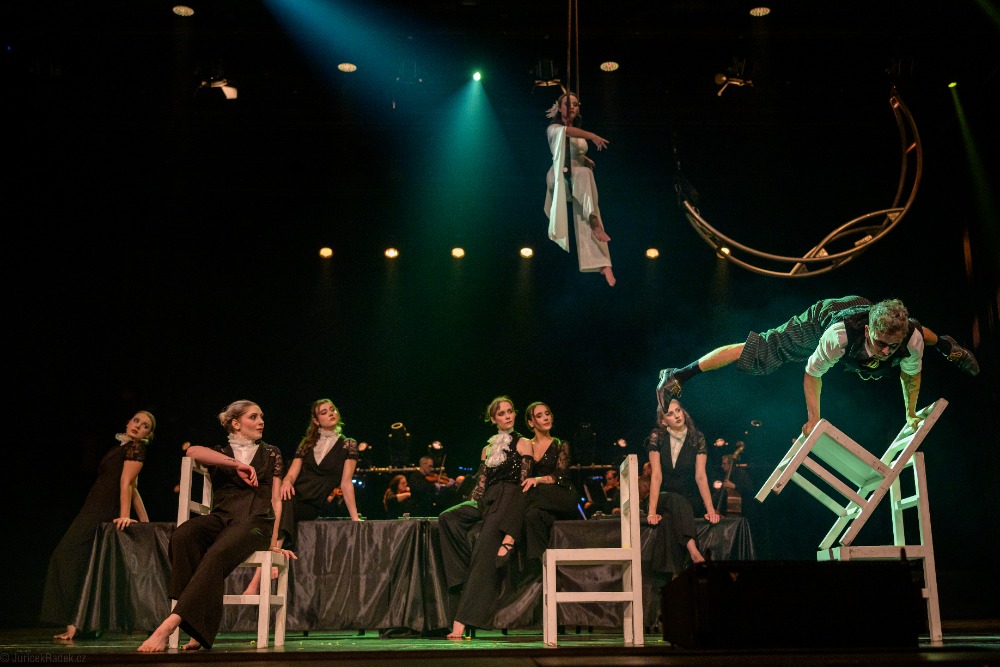 Cirkulum 2026. Vzdušná symfonie. BoCirk. Foto: Radek Juriček. 